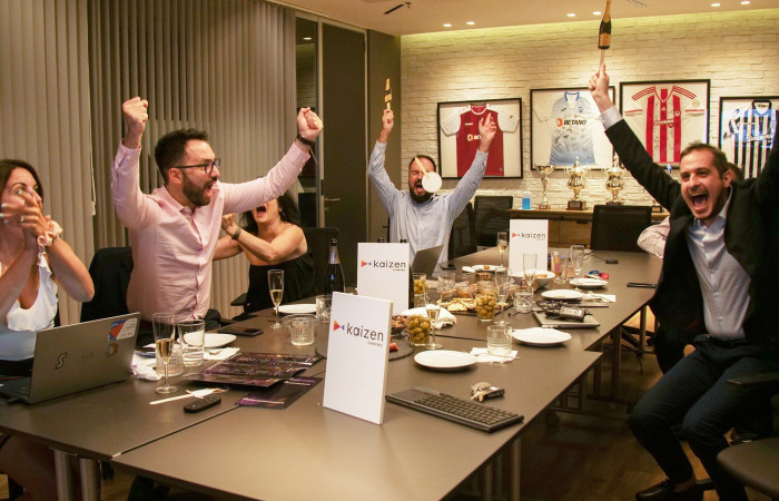 Η ομάδα της Kaizen Gaming (Stoiximan/Betano) γιορτάζει τα 3 βραβεία στα EGR Marketing & Innovation Awards 2020