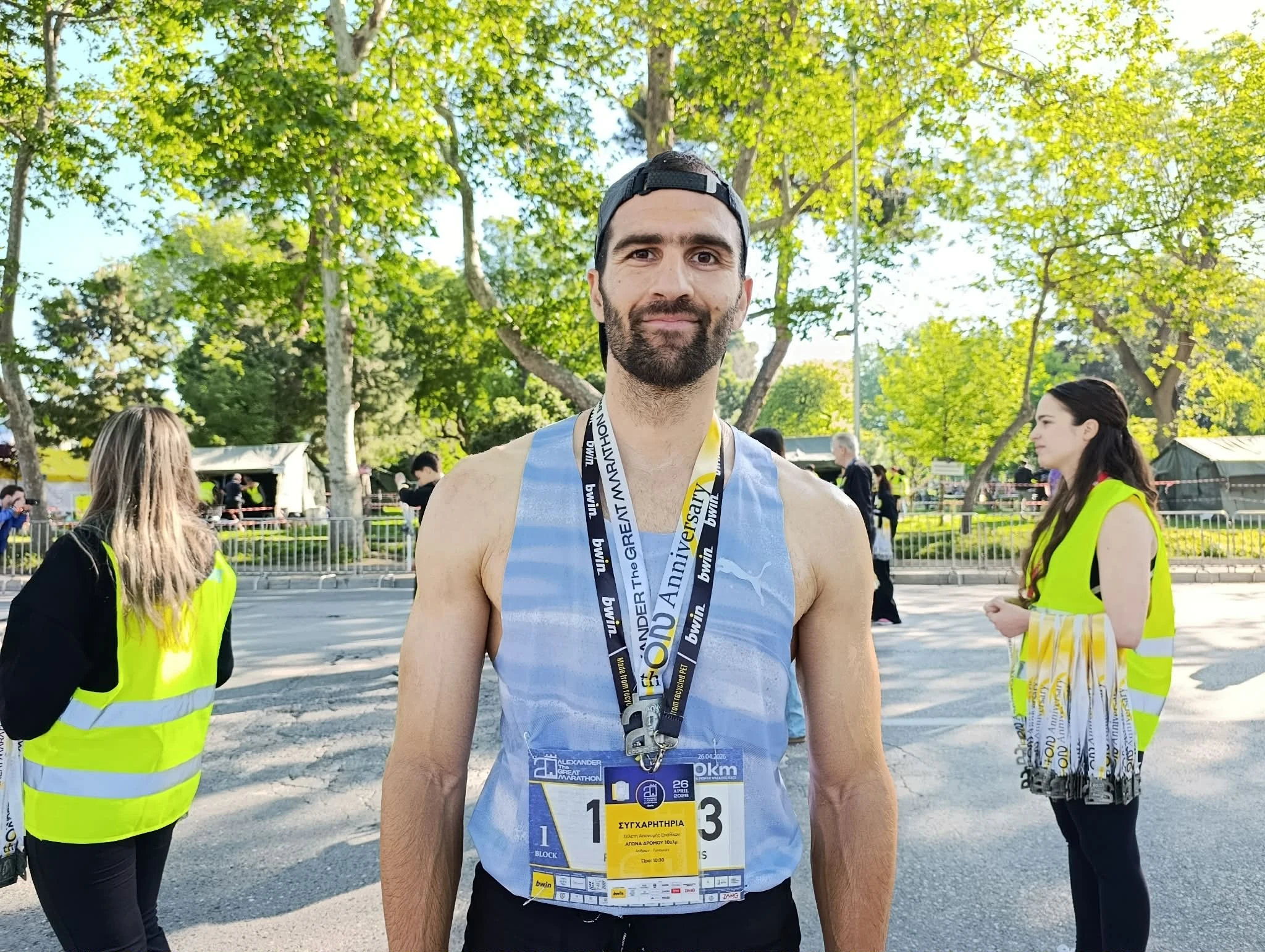 Παναγιώτης Πολύζος, νικητής στα 10χλμ