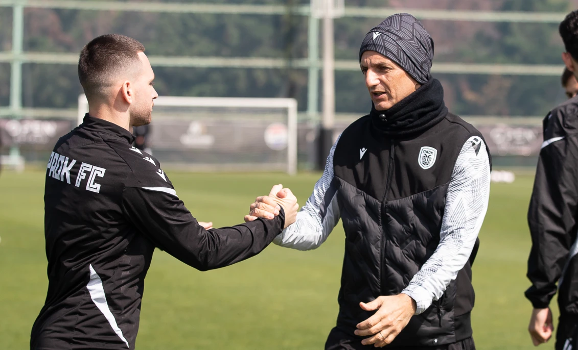 Ζίβκοβιτς και Λουτσέσκου στη σημερινή προπόνηση