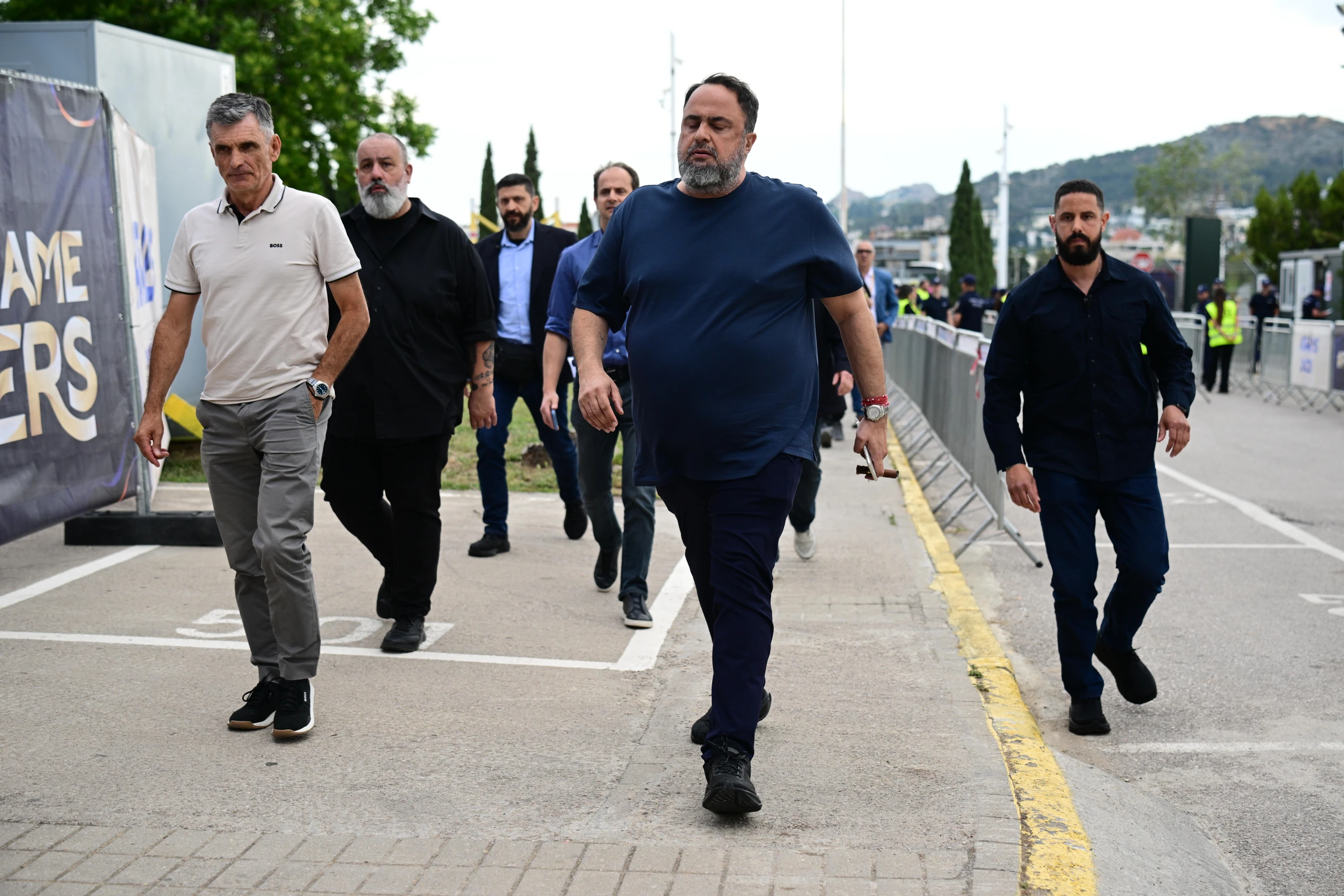Ο ποδοσφαιρικός Ολυμπιακός στο... μπασκετικό ΟΑΚΑ