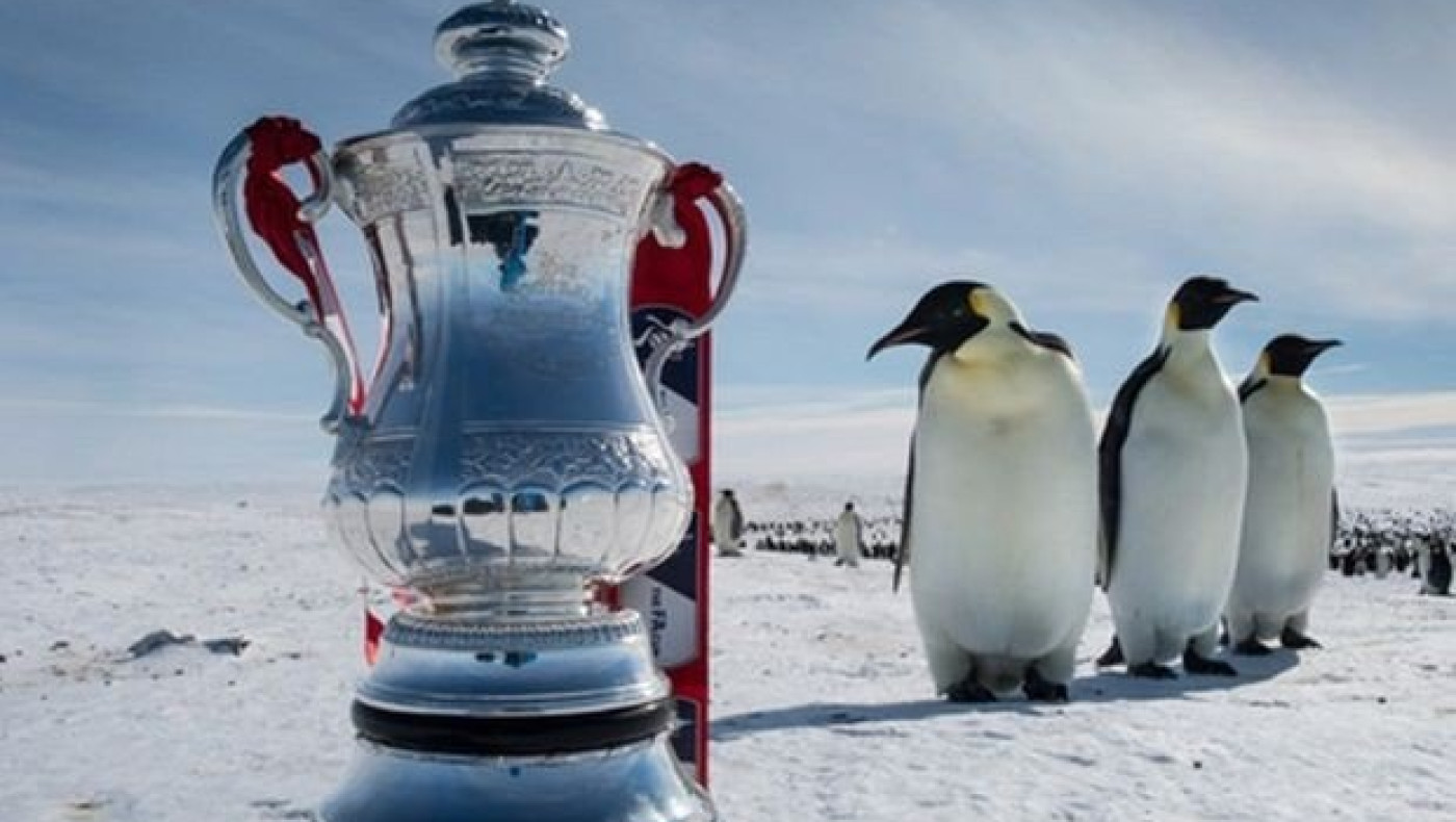 Το FA Cup στην Ανταρκτική!