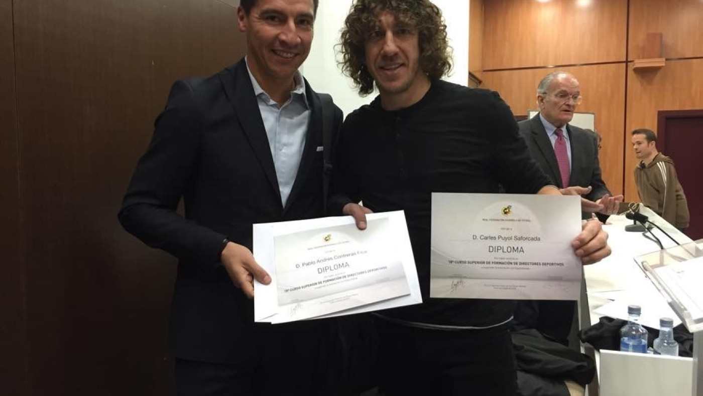 Ο Κοντρέρας συνάντησε τον μεγάλο Πουγιόλ! (pics)