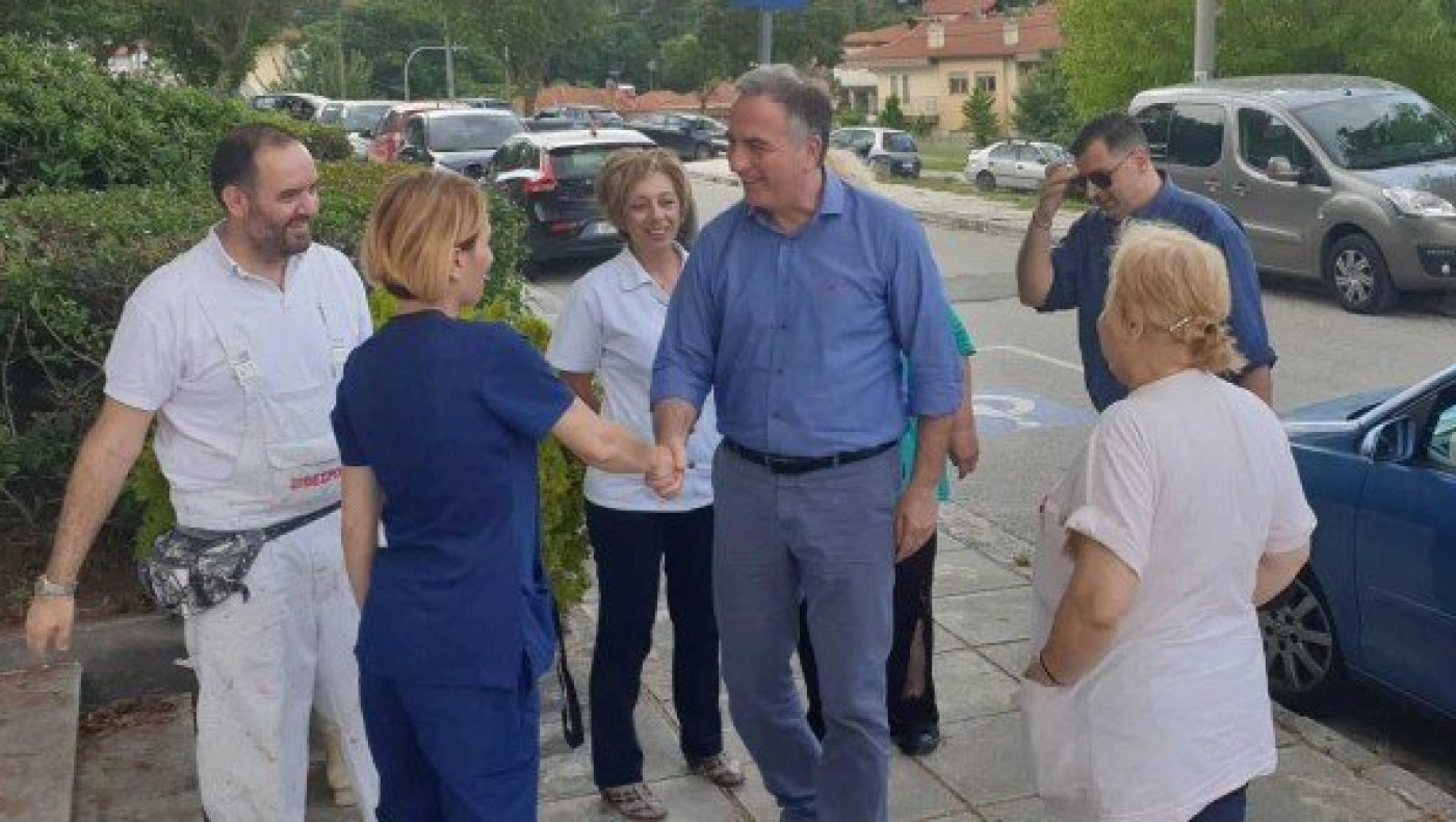 Καλαφάτης: «Υπόχρεοι σ' αυτούς που κράτησαν όρθια τα νοσοκομεία μας!»