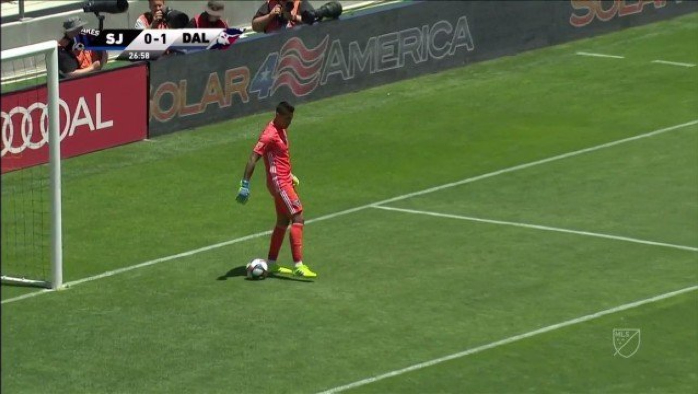 Αυτογκόλ τερματοφύλακα με... τακουνάκι         στο MLS