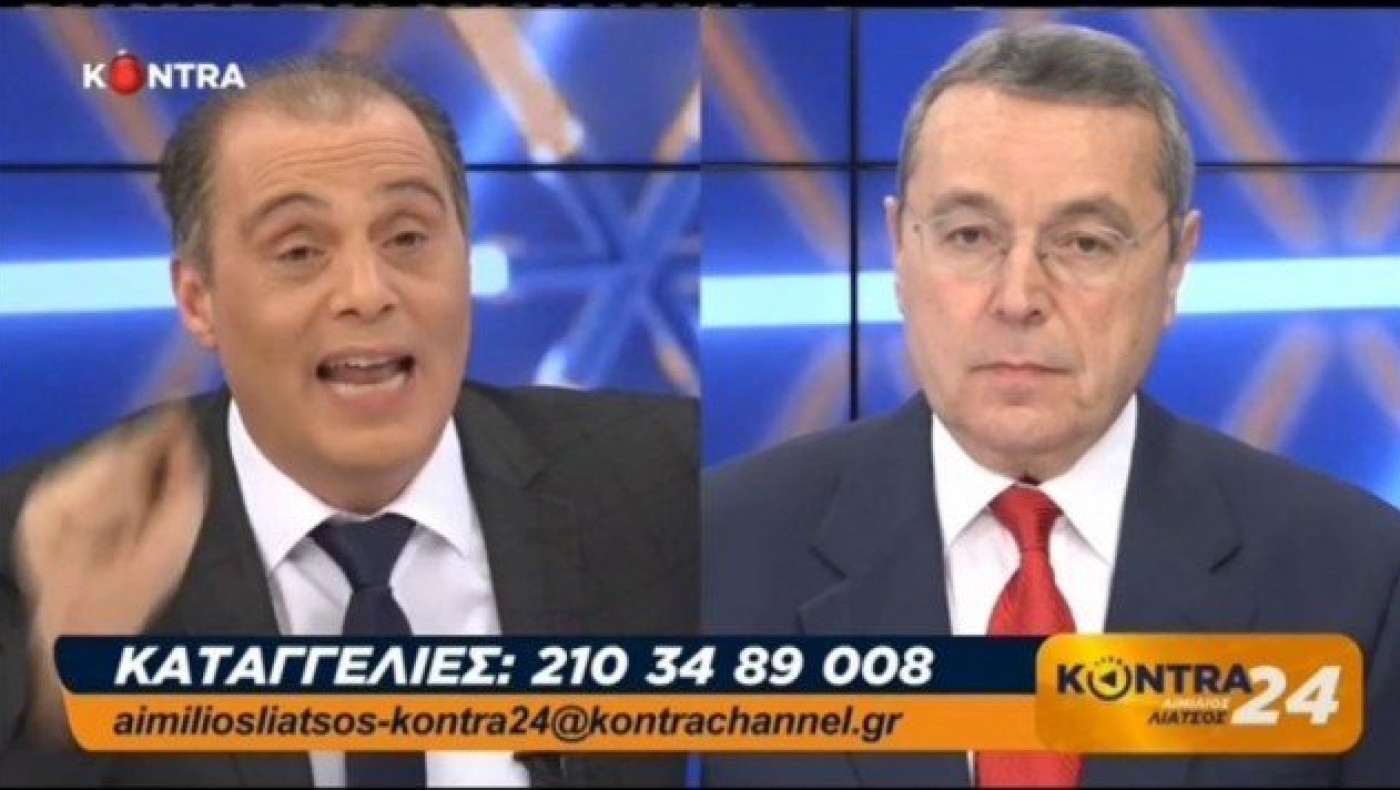 «Ανόητε, ηλίθιε, καραγκιόζη...» χαρακτήρισε ο Βελόπουλος δημοσιογράφο!