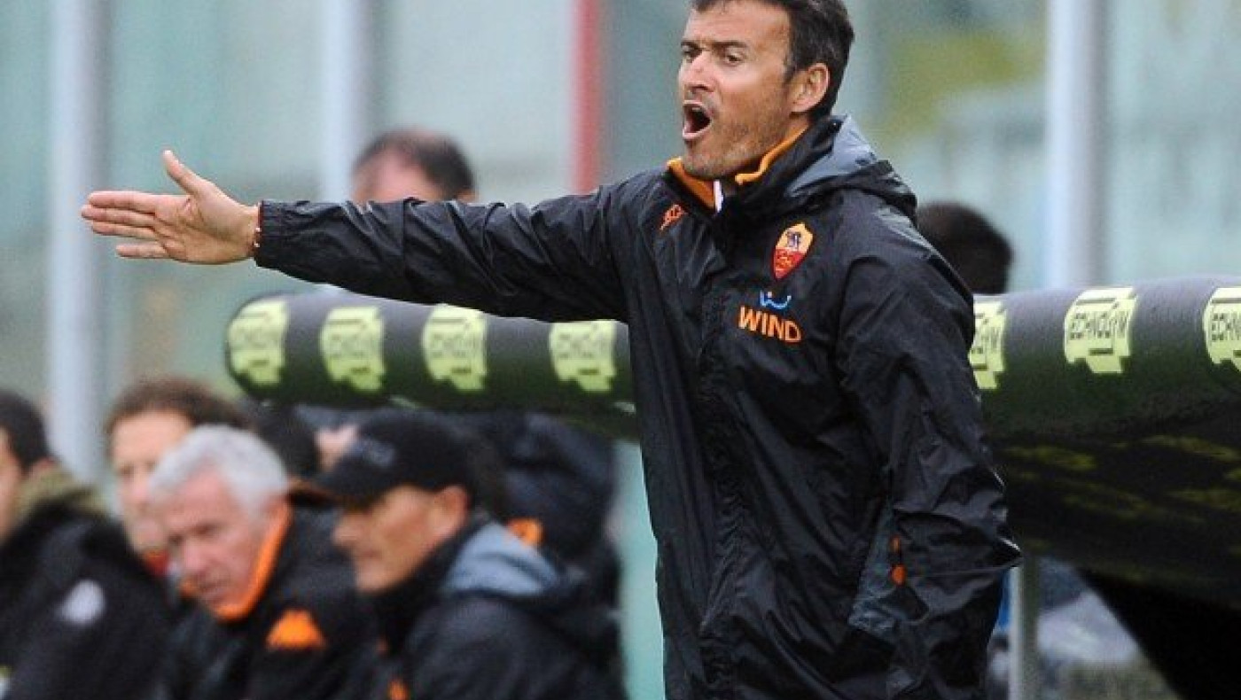 Στο πλευρό του Λουίς Ενρίκε οι οπαδοί της Ρόμα (pics)