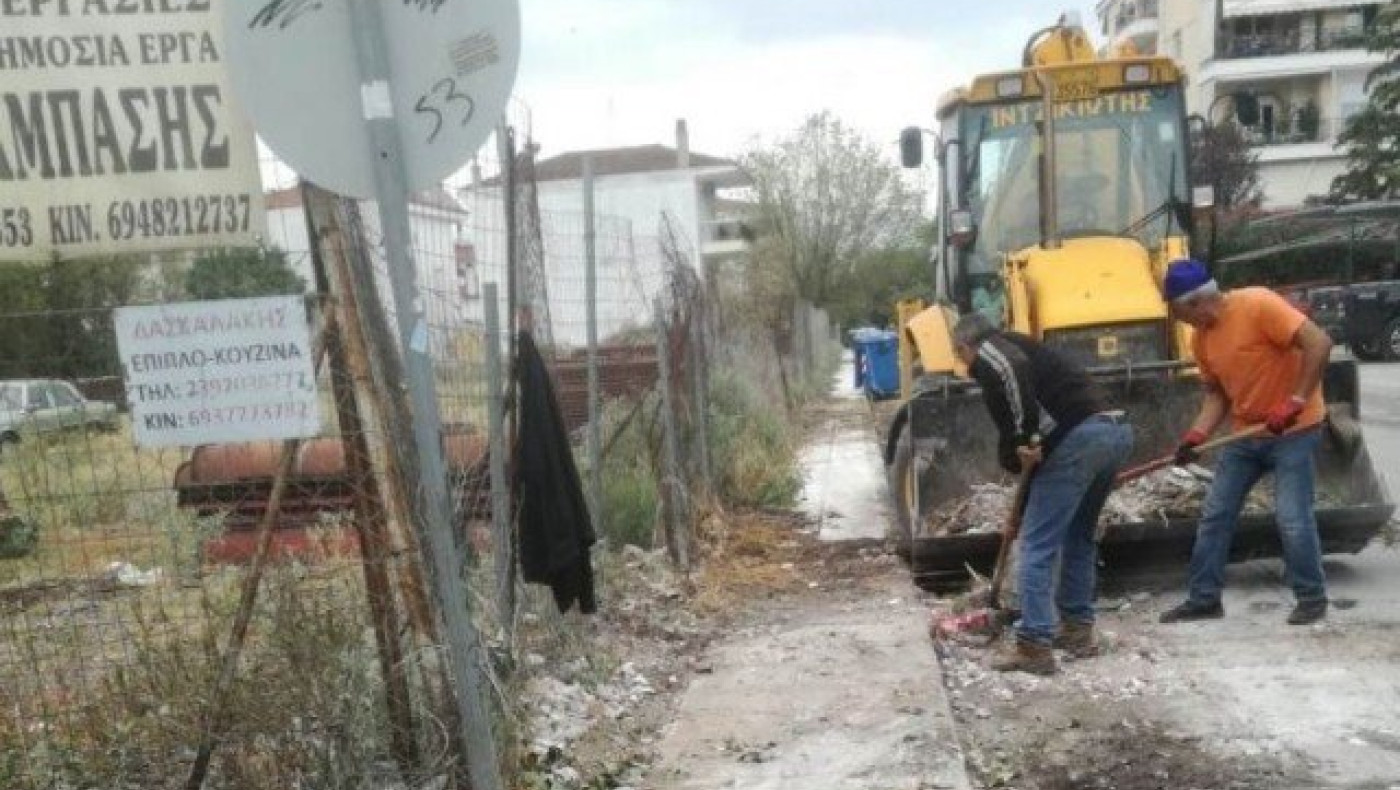 Απομακρύνθηκαν τα ογκώδη από τις γειτονιές του δήμου Θερμαϊκού (ΦΩΤΟ)