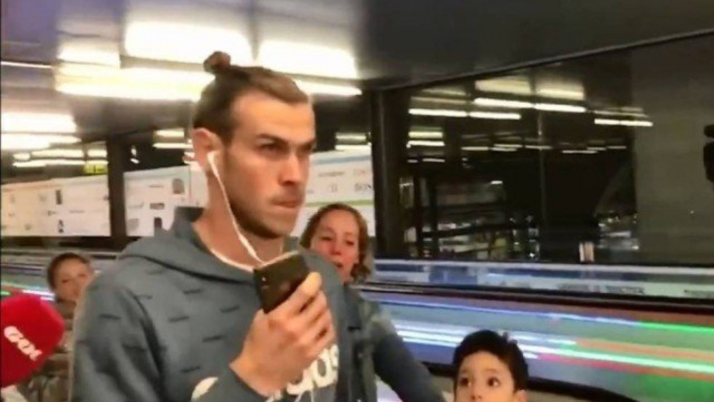 Ο Μπέιλ έφυγε από το Σαντιάγο Μπερναμπέου πριν τελειώσει το ματς (pic)