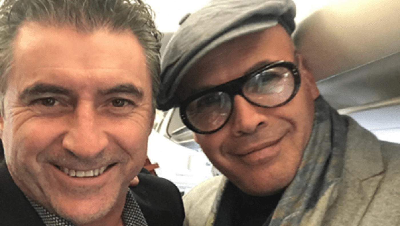 Με τον... κακό του «Τιτανικού» ο Ζαγοράκης       (pics)