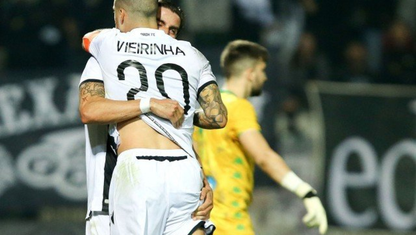 Προπόνηση με οικογενειακό διπλό στον ΠΑΟΚ και... γκολάρα Βιεϊρίνια(vd)