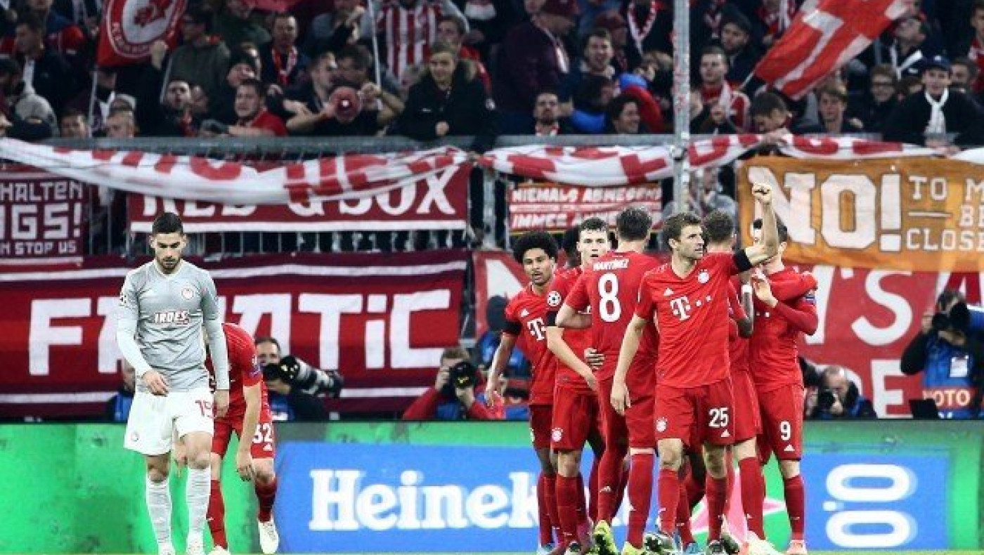 Κακή Μπάγερν, κέρδισε σβηστά τον Ολυμπιακό και προκρίθηκε στους «16»