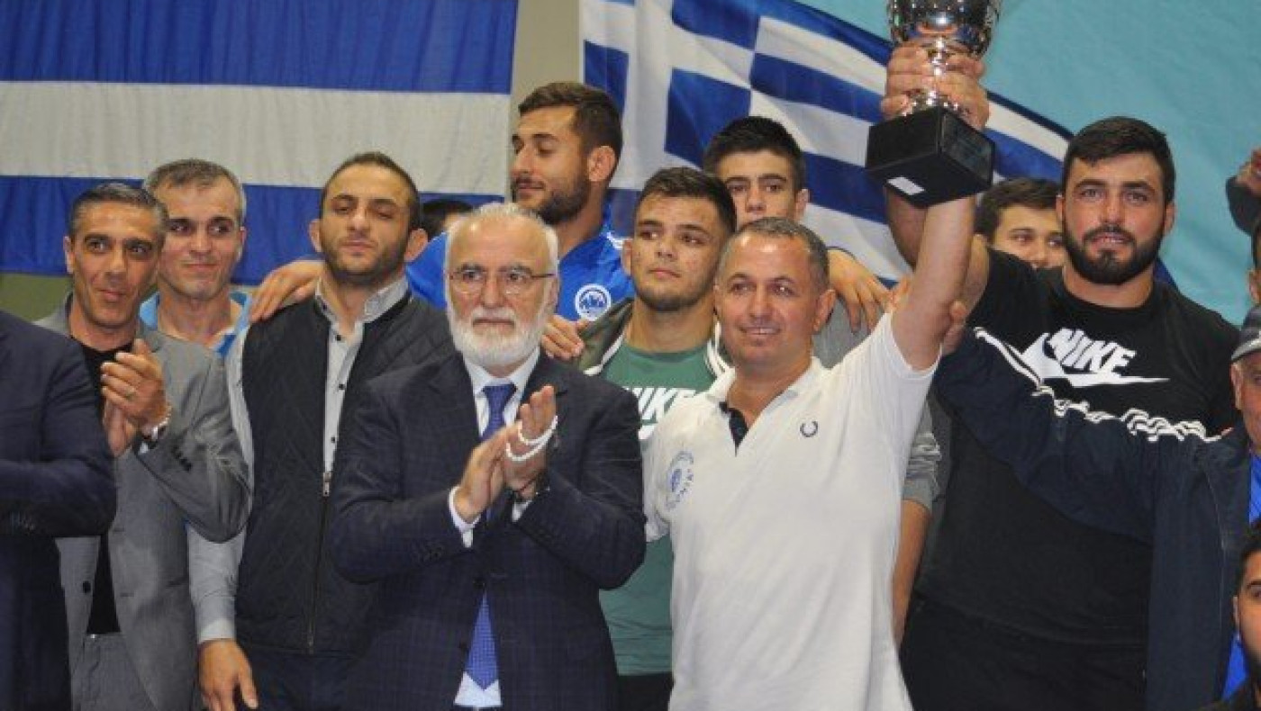 Photostory από την παρουσία Σαββίδη στο 1ο All Star Πάλης