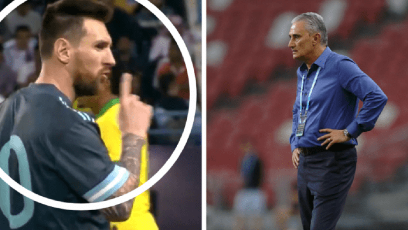 Ο Μέσι έκανε νόημα στον Τίτε να     σκάσει (video)