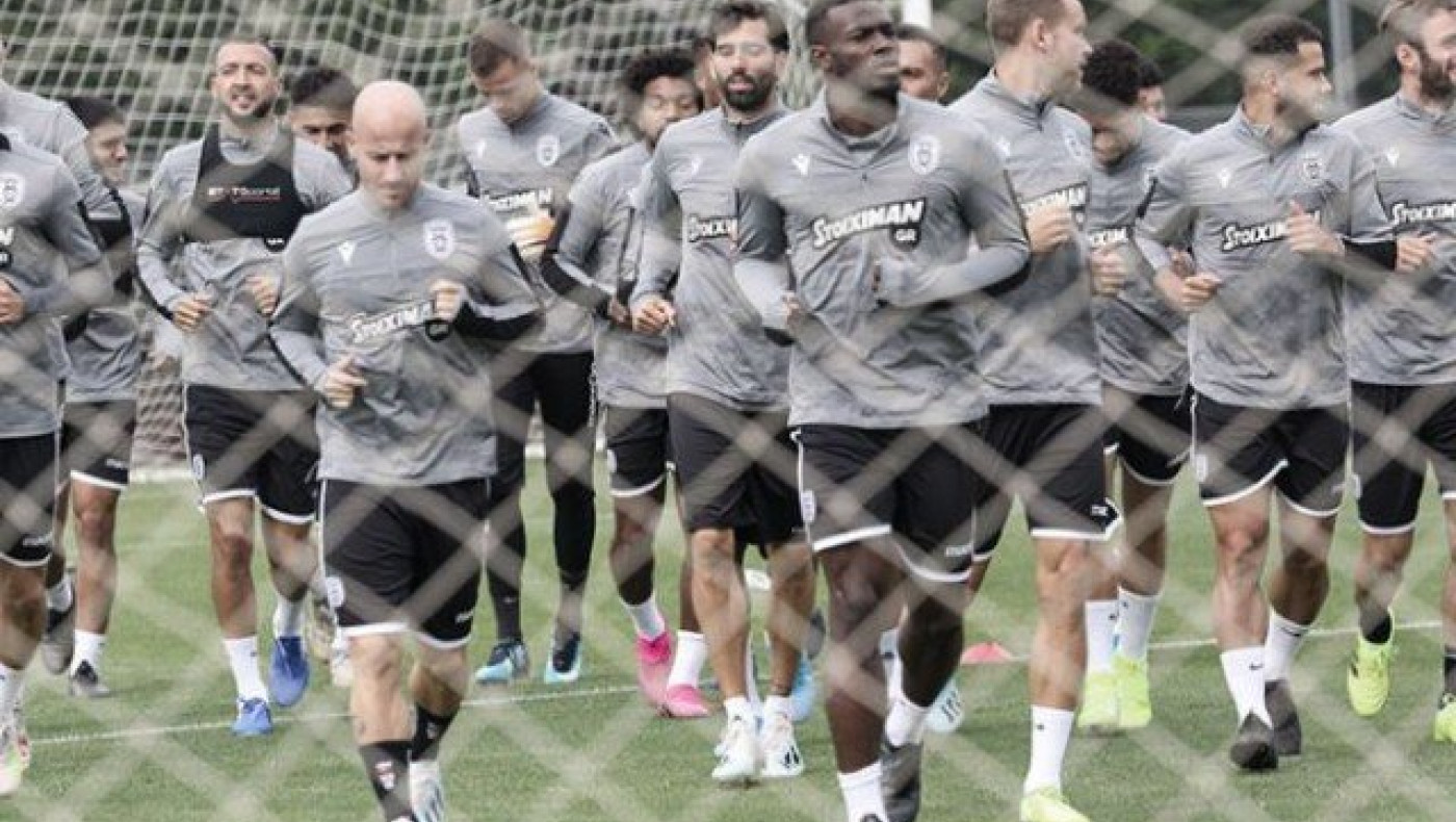 Προπόνηση για τον ΠΑΟΚ            και αποστολή για Δράμα