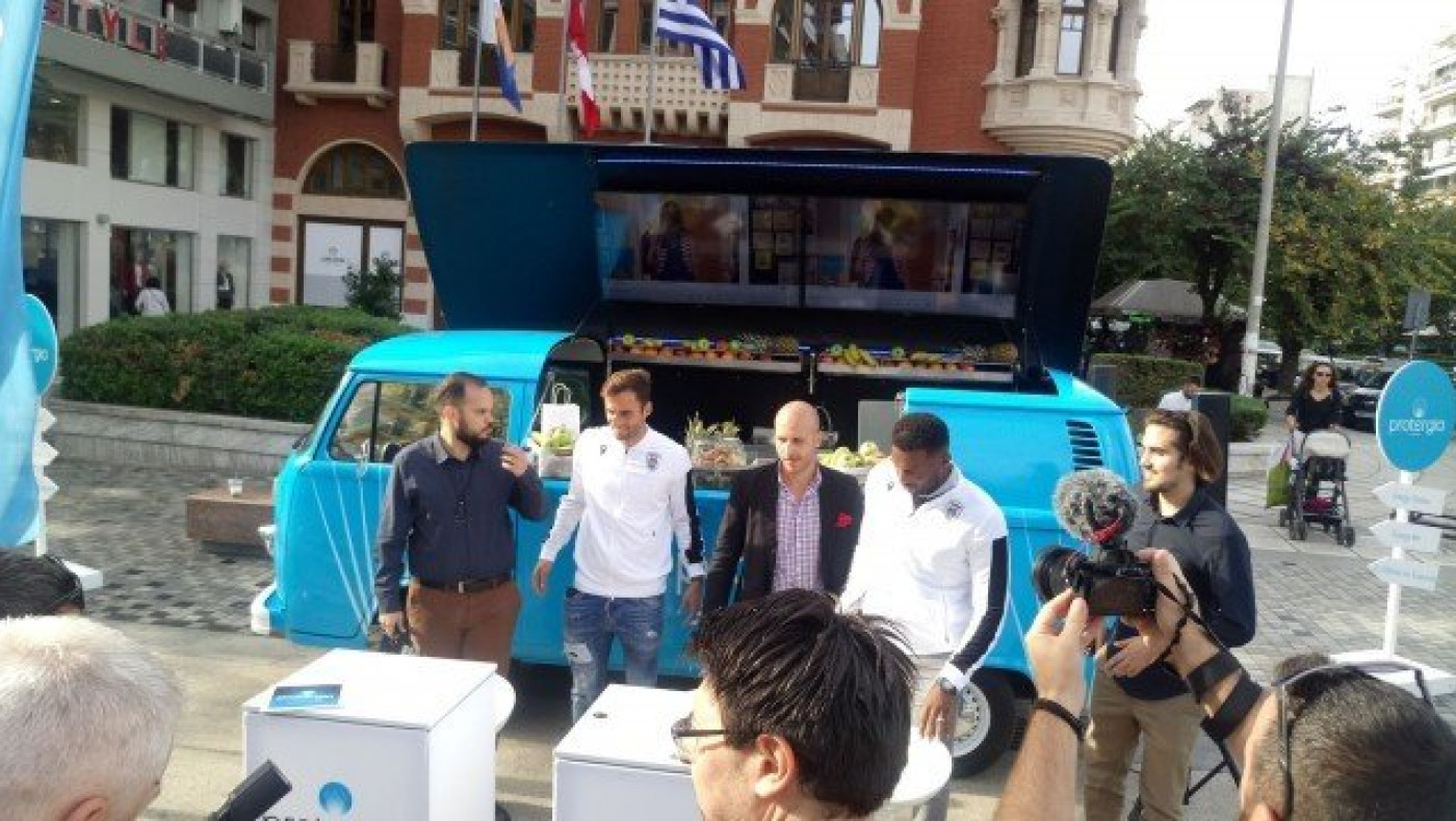 Λάμψη ΠΑΟΚ με Βαρέλα, Μαουρίσιο στην εκδήλωση της Protergia (p & v)