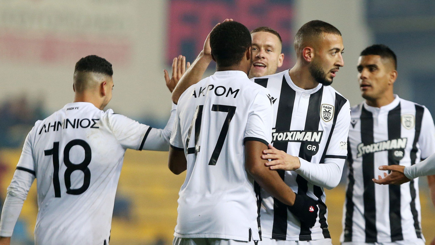 Γκολ – μαγεία από τον ΠΑΟΚ και πέρασμα – αέρας από το Αγρίνιο