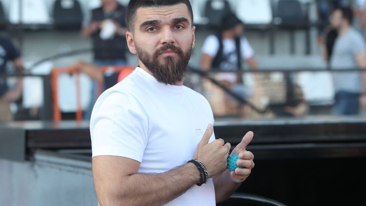 Οι πανηγυρισμοί του Γ. Σαββίδη στα αποδυτήρια μετά τη νίκη με την ΑΕΚ