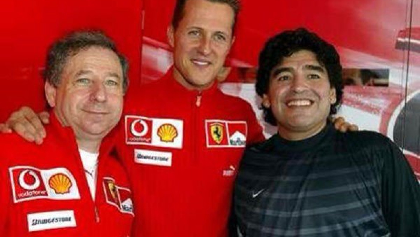 Οι ευχές του Μαραντόνα στον "Σούμι" (pic)