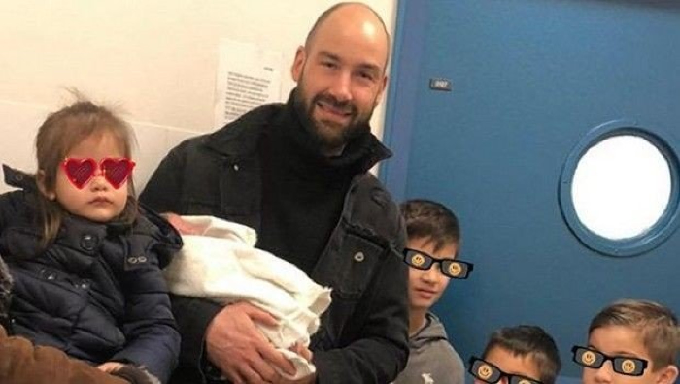 Πατέρας για έκτη φορά ο Βασίλης Σπανούλης (pic)