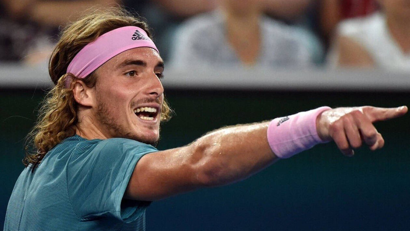 Περίπατος του Τσιτσιπά στο ξεκίνημα του αυστραλιανού Όπεν