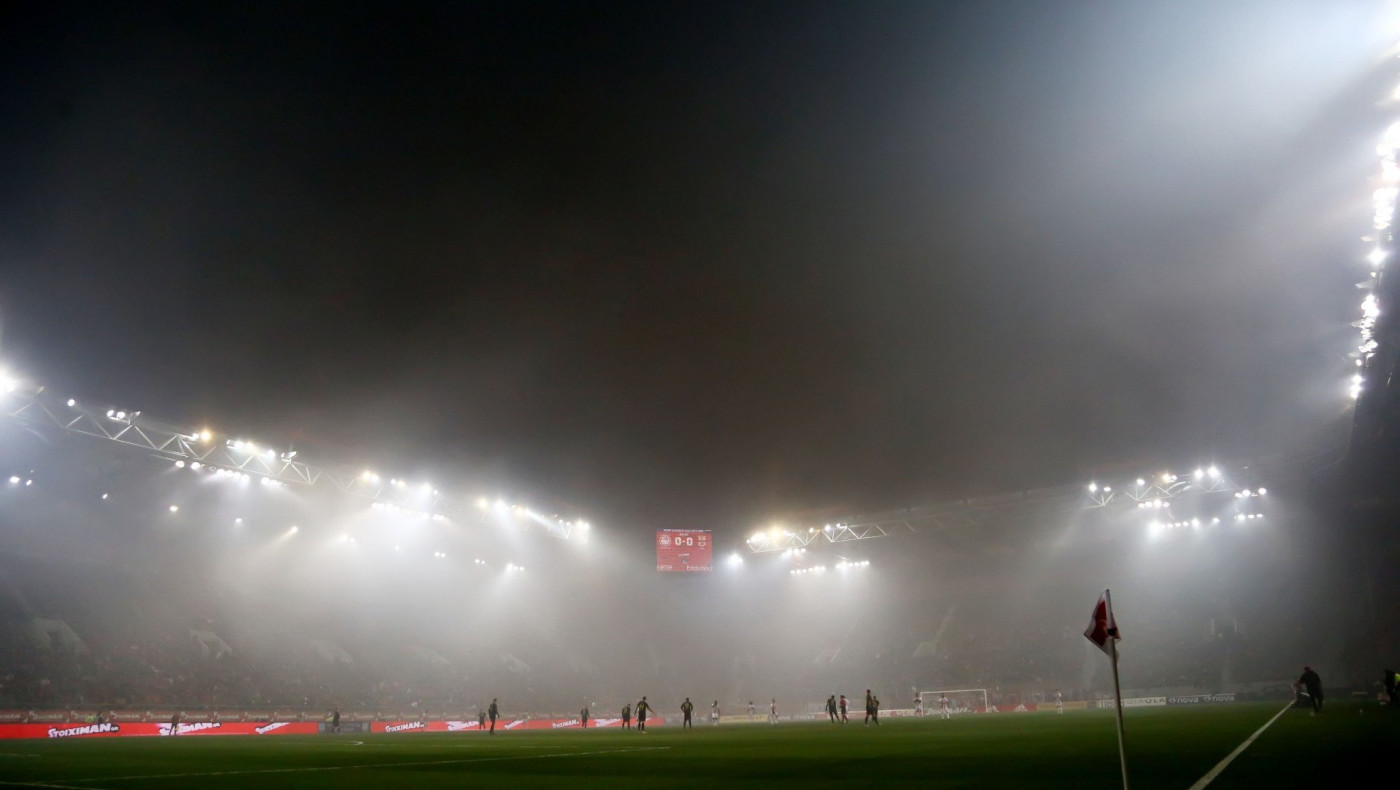 Υβριστικά συνθήματα κατά του Ιβάν Σαββίδη στο Καραϊσκάκη