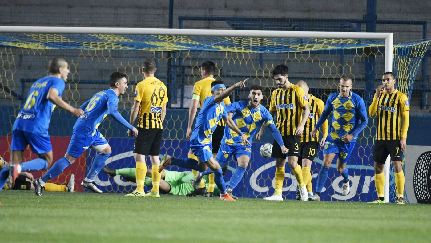 Το δεύτερο γκολ του Παναιτωλικού κόντρα στον Άρη