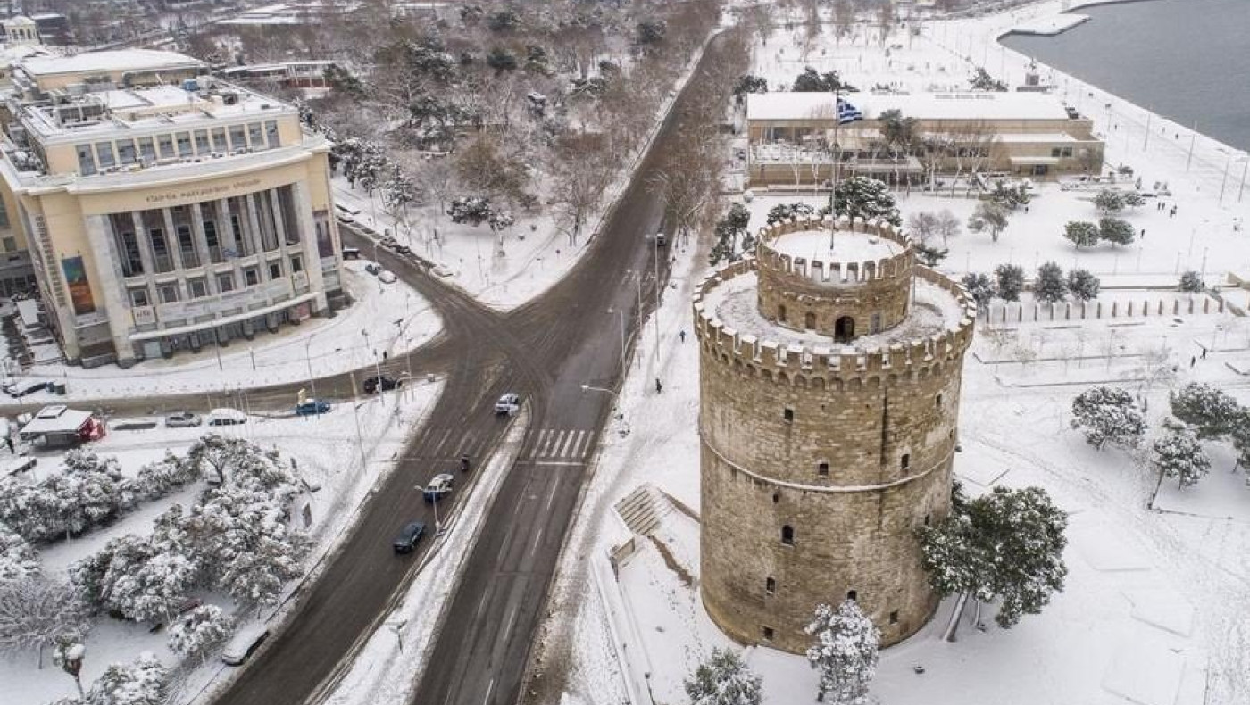 Πού θα χιονίσει στη Θεσσαλονίκη τις επόμενες ώρες