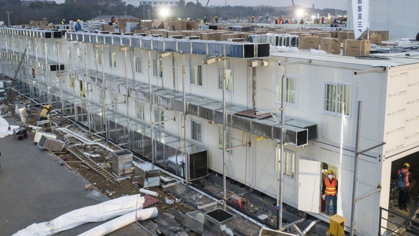 Κοροναϊός: Έτοιμο σε χρόνο ρεκόρ το νοσοκομείο στη Γουχάν