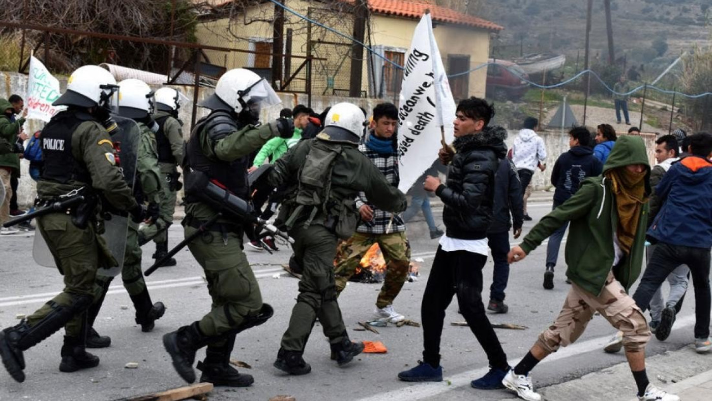 Δραματική νύχτα στη Λέσβο με νέα επεισόδια