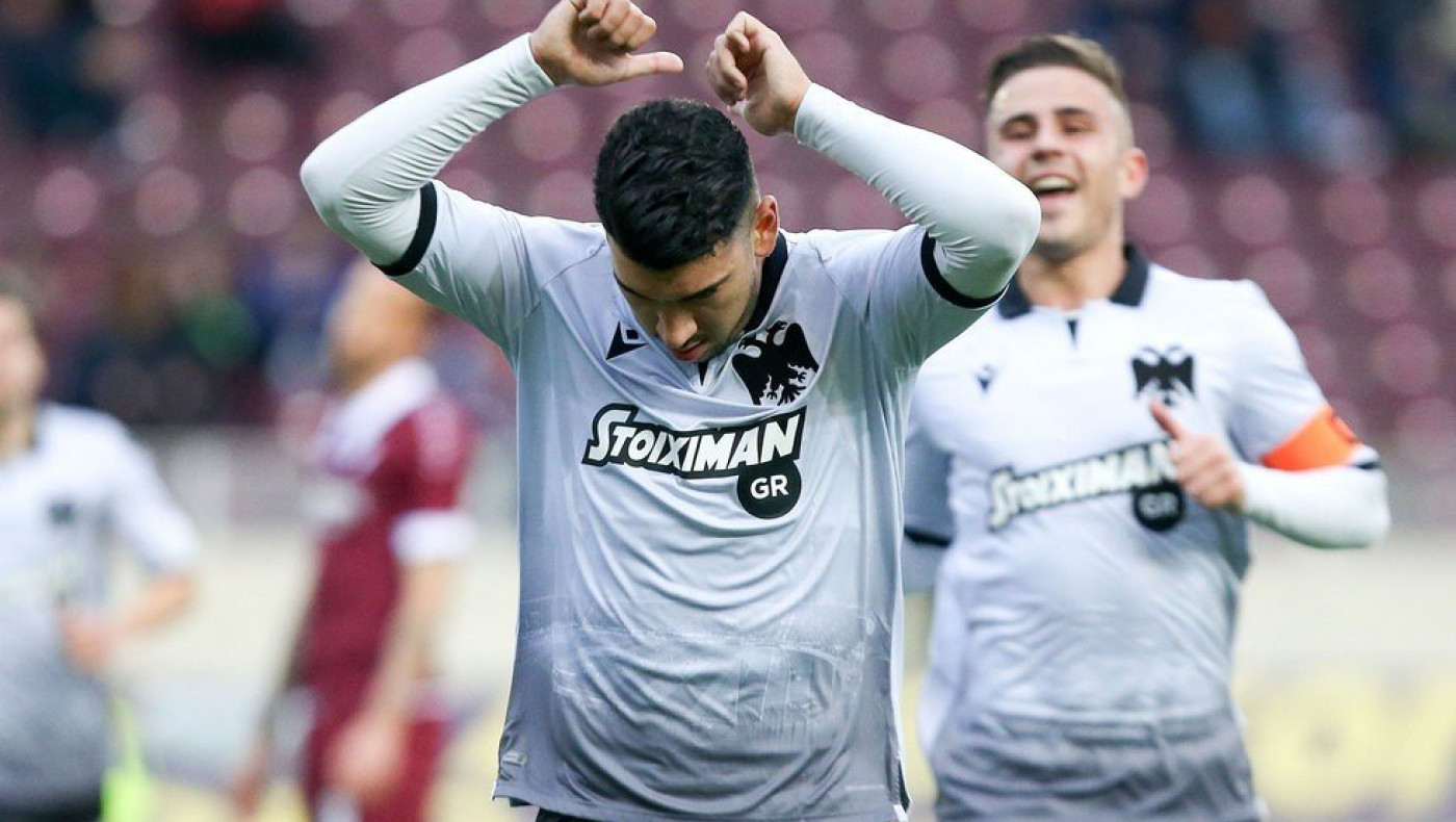 Το γκολ του Λημνιού που έδωσε το προβάδισμα στον ΠΑΟΚ στο «AEL FC Arena»