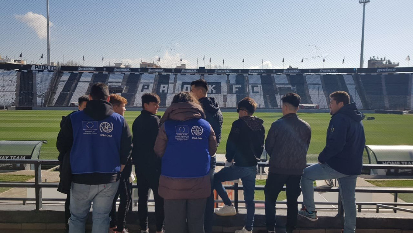 Παιδιά προσφύγων στην Τούμπα