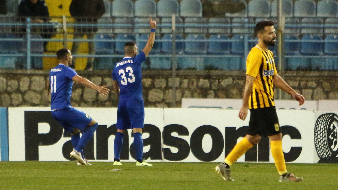 Το δεύτερο γκολ του Αραβίδη στον Αρη