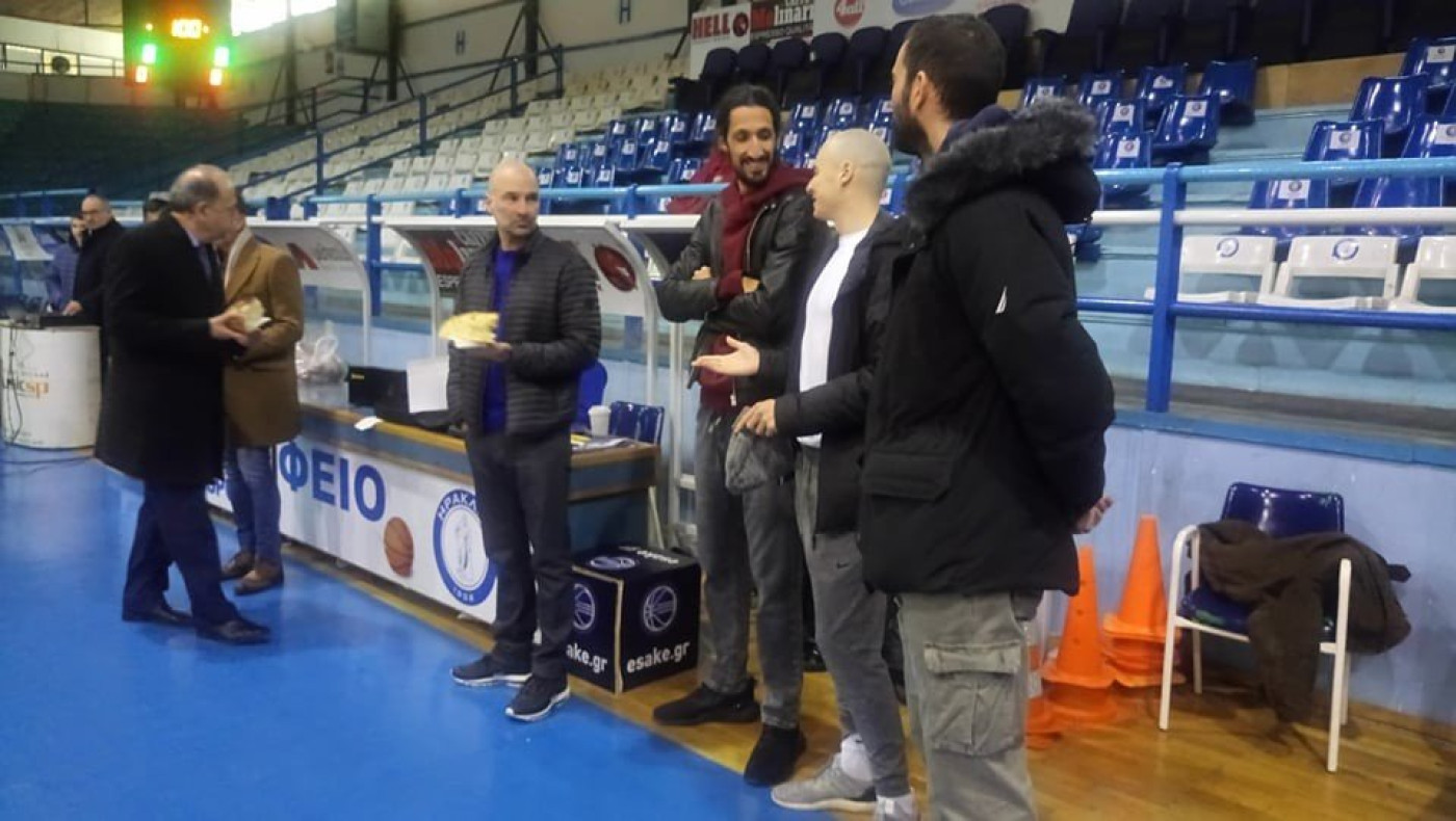 Το μήνυμα του Καντζούρη στην κοπή πίτας των ακαδημιών του Ηρακλή