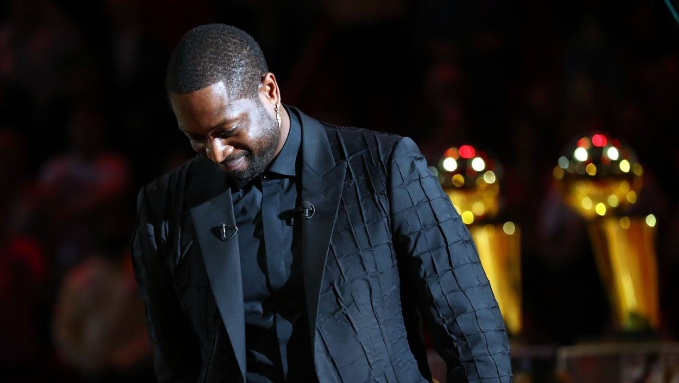 Συγκίνηση στην εκδήλωση απόσυρσης της φανέλας του Ουέιντ