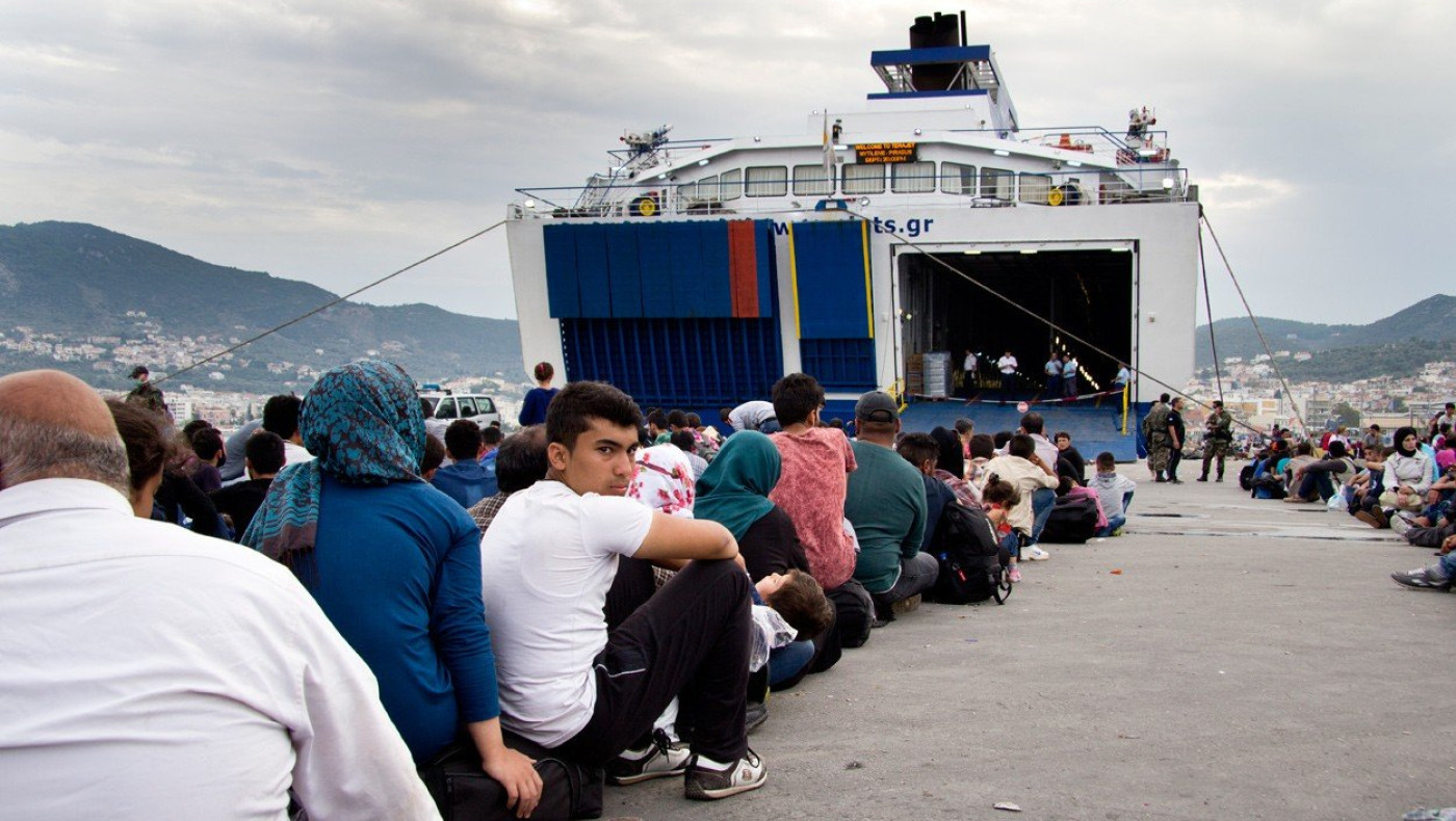 Παράσταση διαμαρτυρίας στη Μυτιλήνη