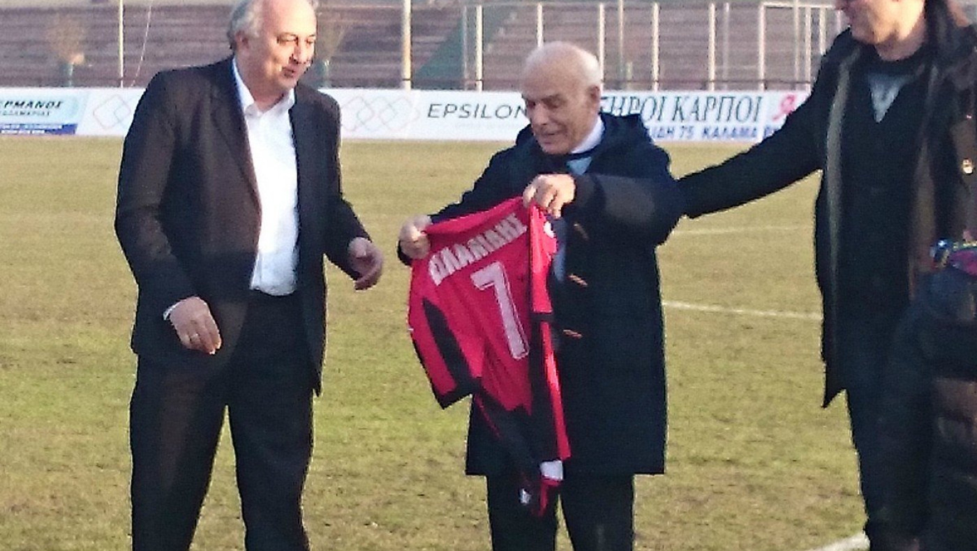 Τιμήθηκε ο Ασλανίδης