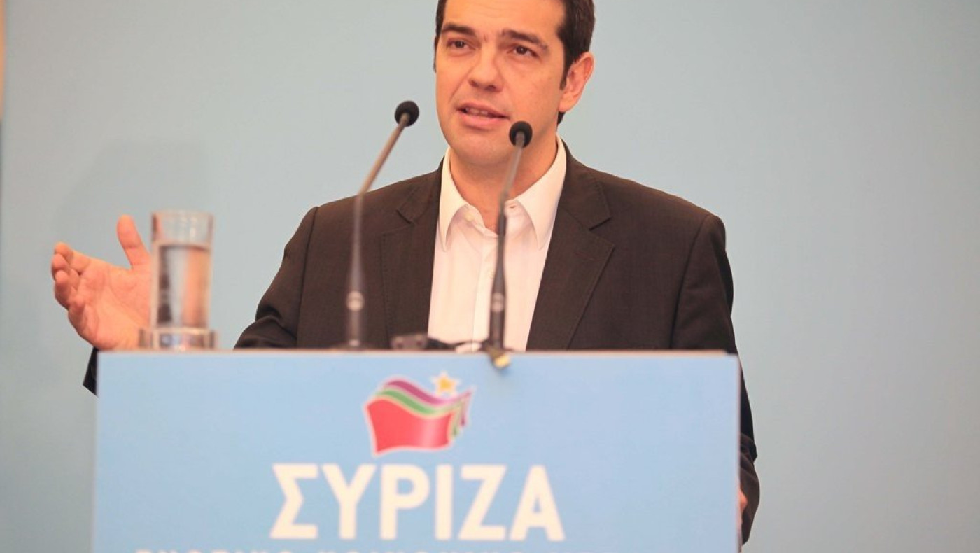 Ένταση σε ομιλία του Τσίπρα με οπαδό της ΑΕΚ (VIDEO)