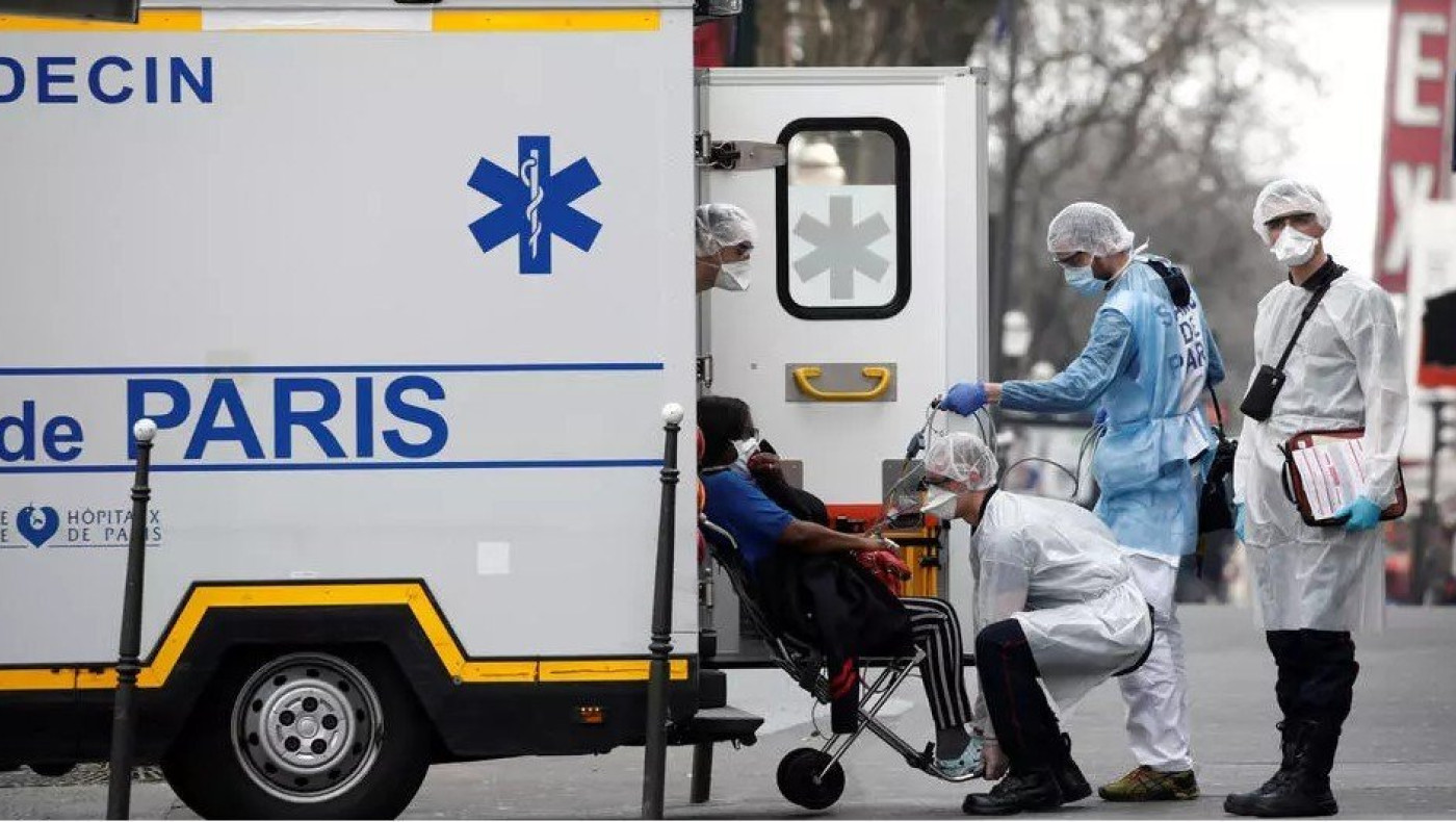 Ξεπέρασε τους 1000 νεκρούς από τον κορωνοϊό στη Γαλλία