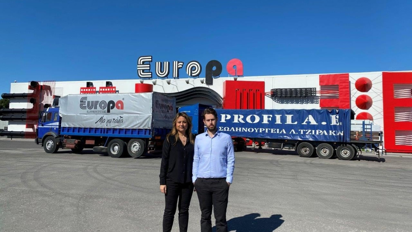 EUROPA PROFIL ΑΛΟΥΜΙΝΙΟ: Χορηγία υλικών στον Έβρο