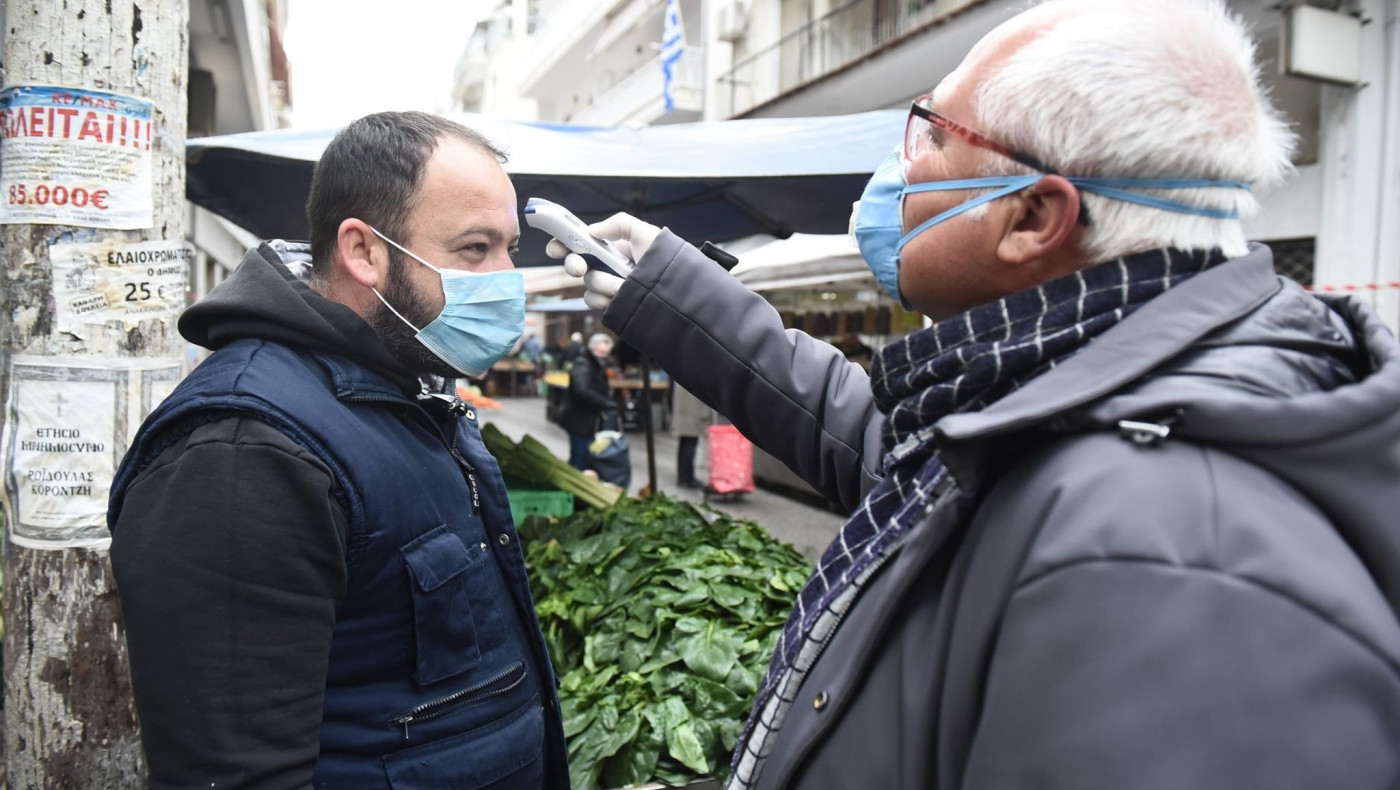 Ελεγχοι και θερμομετρήσεις σε λαϊκές αγορές στη Θεσσαλονίκη