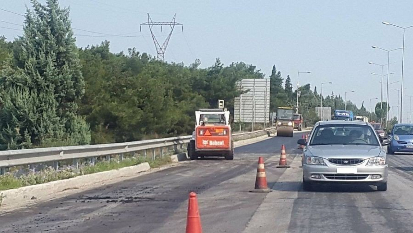 Εργασίες συντήρησης στην 2η Εθνική Οδό Θεσσαλονίκης- ορίων Ν. Καβάλας