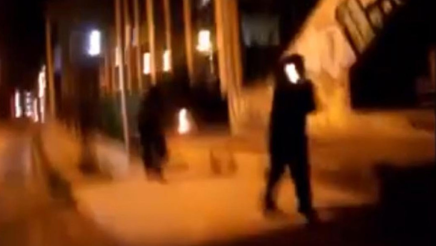 Το βίντεο της επίθεσης με μολότοφ στον ΣΚΑΪ