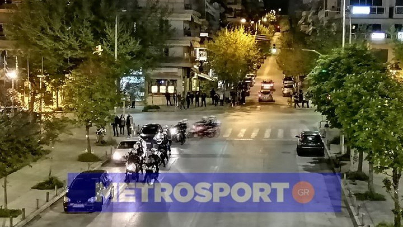 Ένταση και δακρυγόνα στην Τούμπα για τα γενέθλια του ΠΑΟΚ!