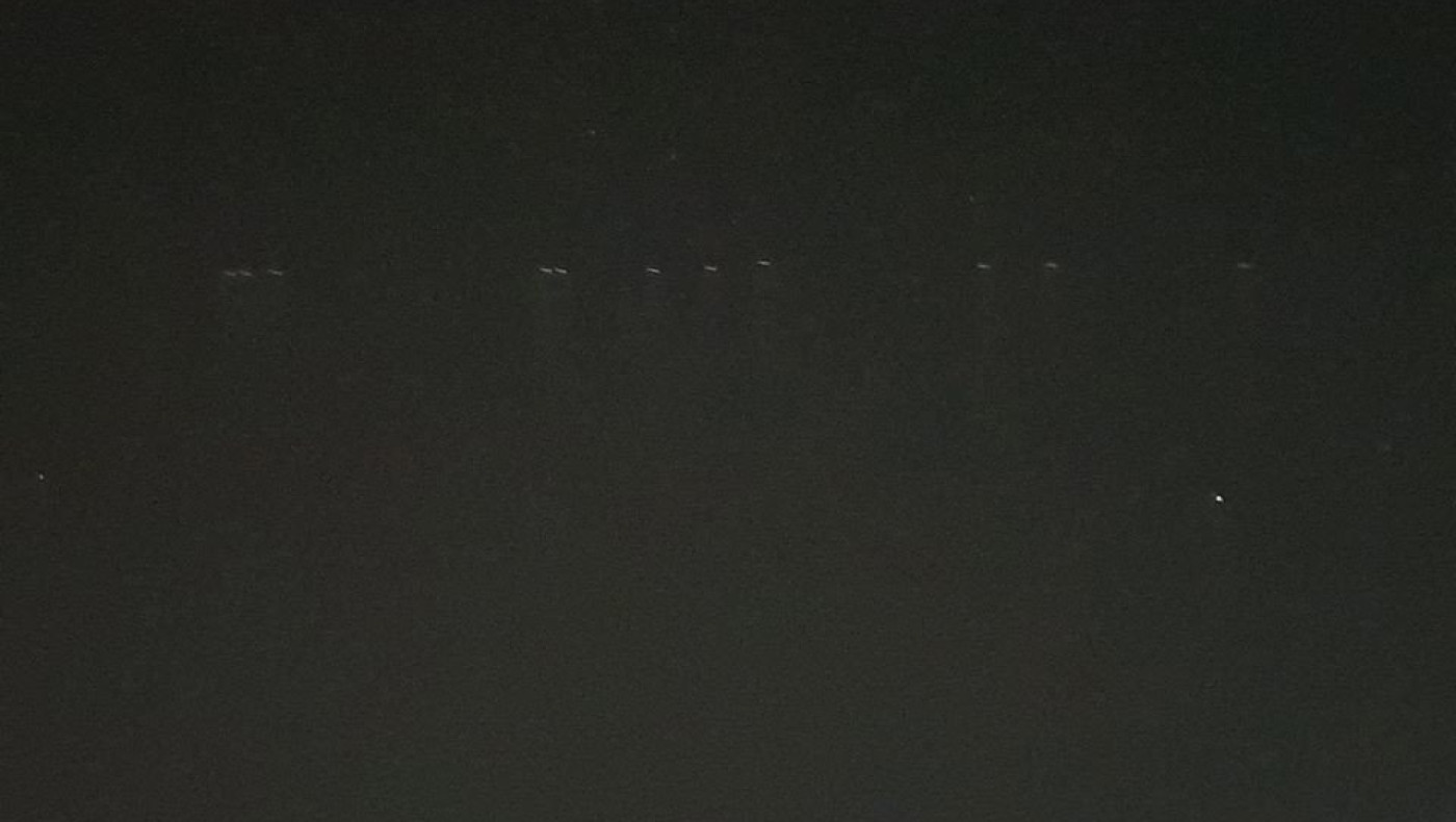 Νέα εμφάνιση των δορυφόρων στον ουρανό της Θεσσαλονίκης