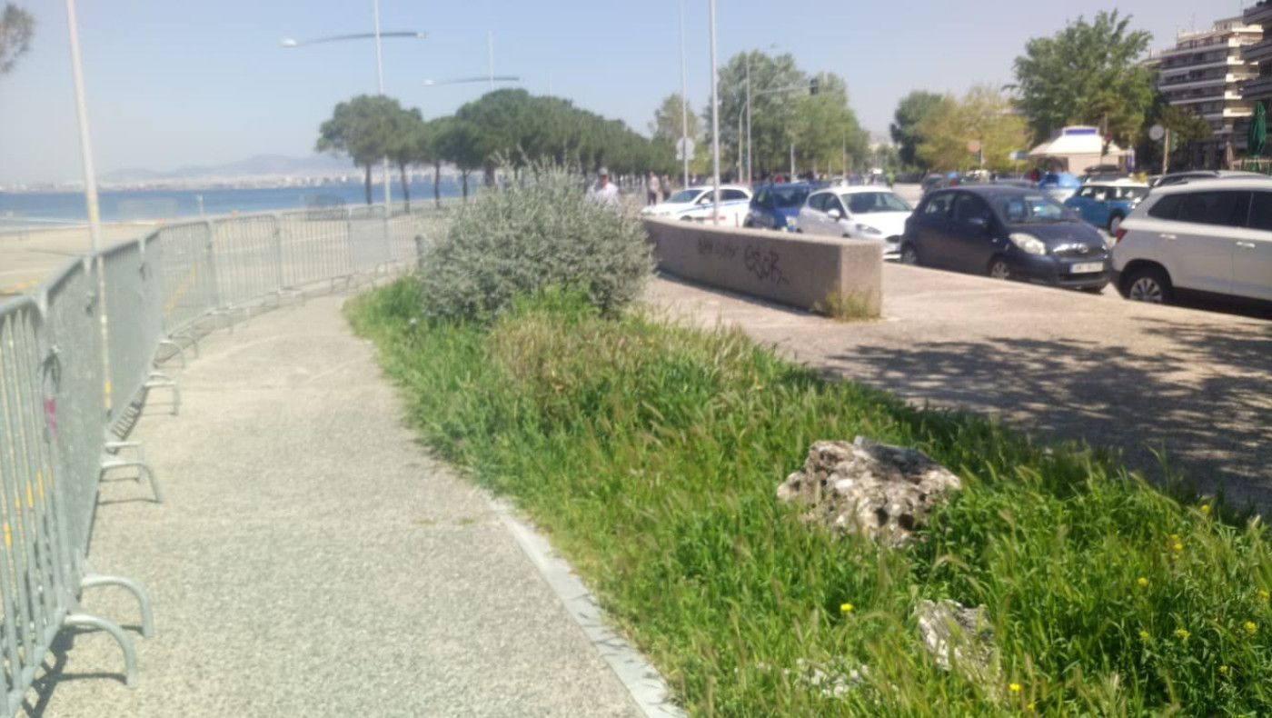 Κυριακάτικη βόλτα με φόντο τη θάλασσα