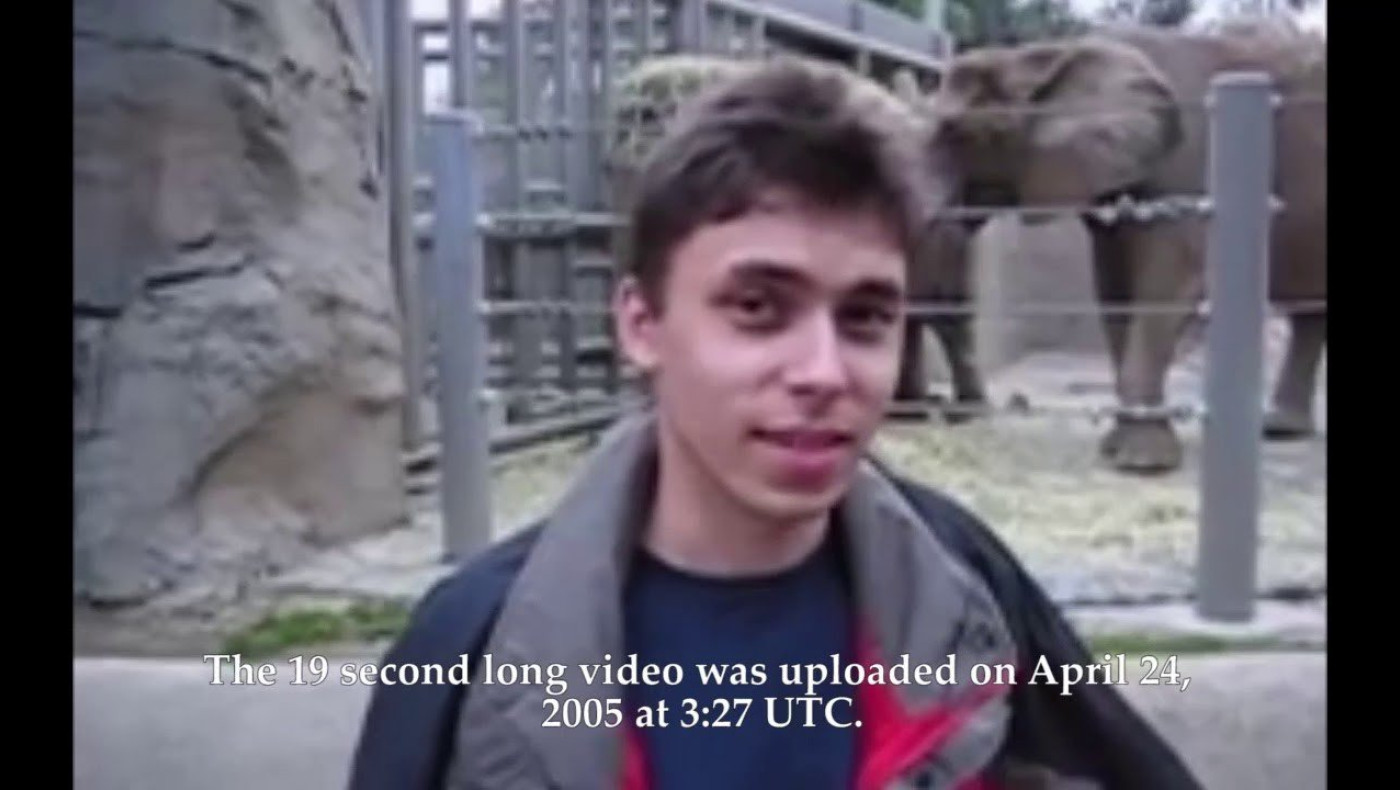 Αυτό ήταν το πρώτο βίντεο στο youtube