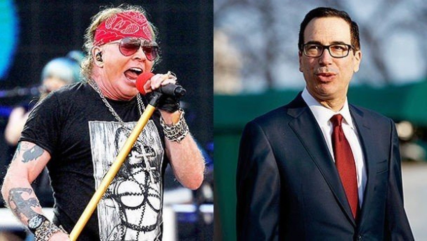 Άγριος καβγάς του Αμερικανού ΥΠΟΙΚ με τον Axl Rose των Guns N’ Roses