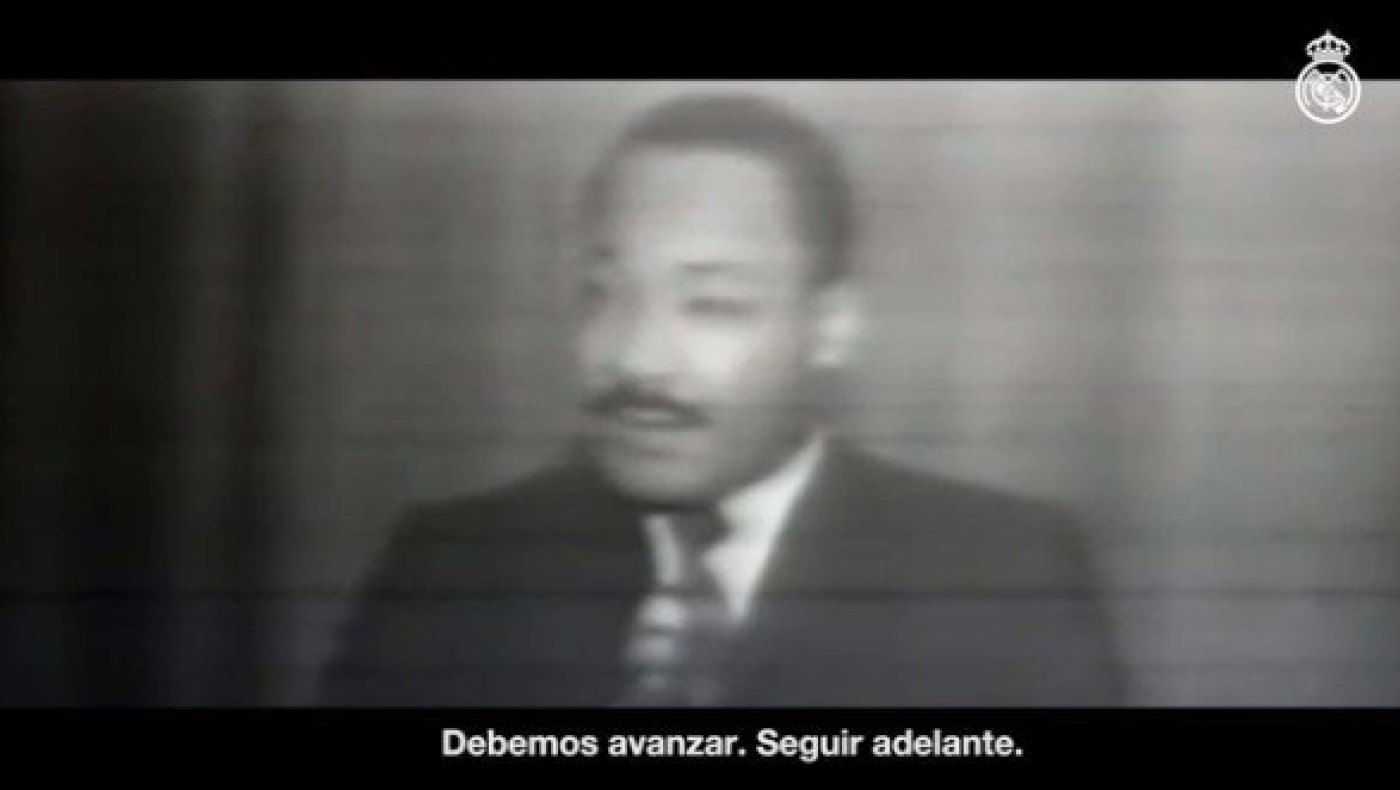 Συγκλονιστικό βίντεο της Ρεάλ με Μάρτιν Λούθερ Κινγκ