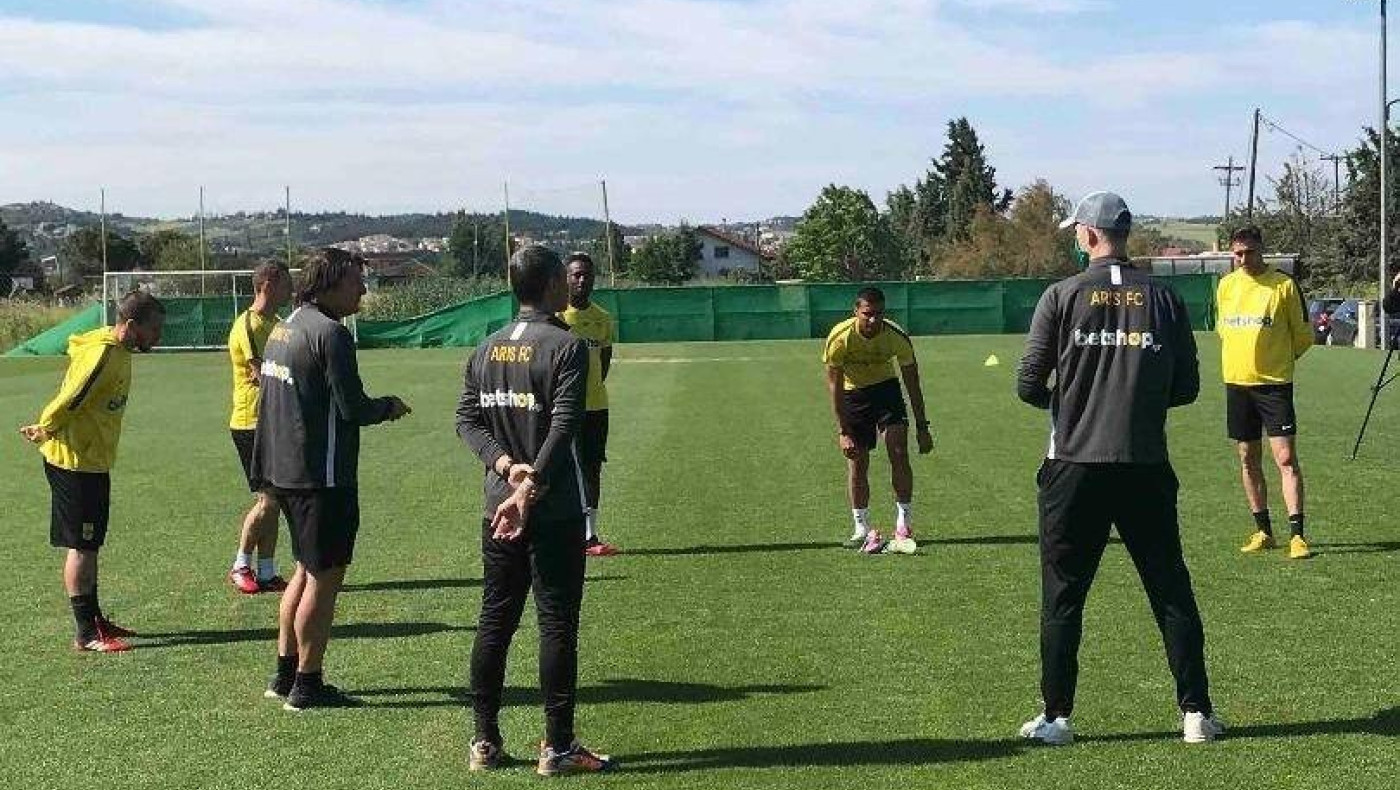 Άρης: Προπόνηση ανά γκρουπ, ανεβαίνουν οι ρυθμοί