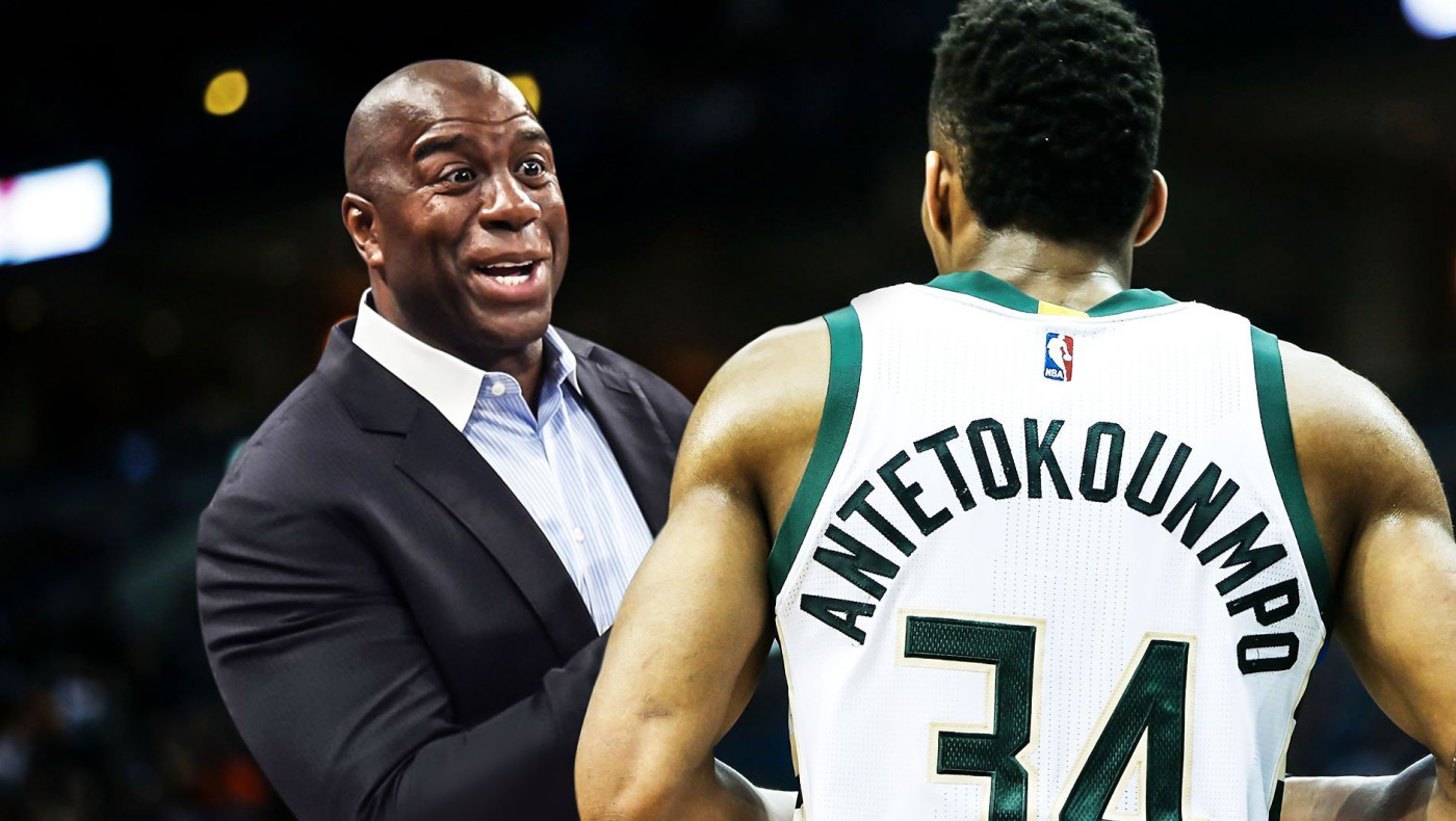 Μάτζικ Τζόνσον: «Ο Αντετοκούνμπο μπορούσε να παίξει και στην εποχή μου»